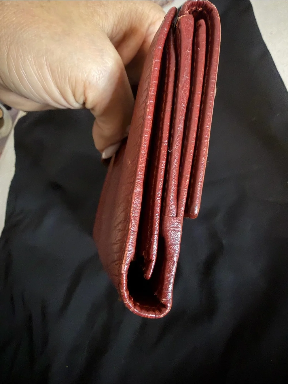Gucci Blondie Continental Wallet – Vintage Red Leather - Picture 4 of 8